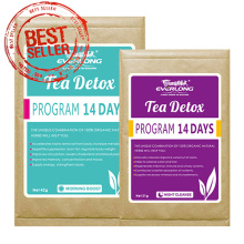Thé à base de plantes à base de plantes aromatiques Thé thé amaigrissant thé de perte de poids (programme de désintoxication de 14 jours)